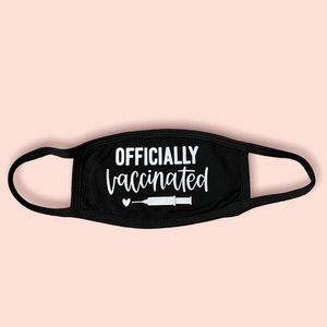 “Officially Vaccinated” Face Mask